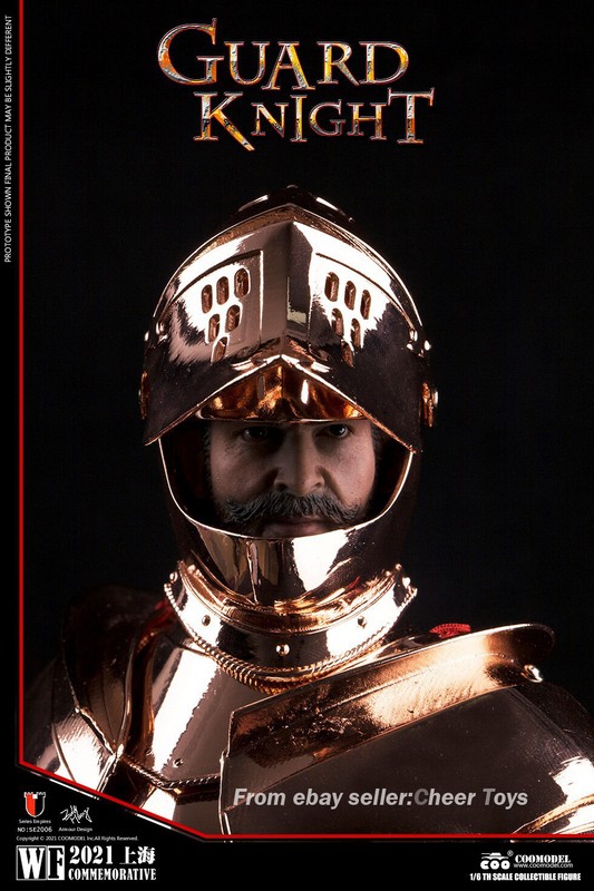2021 WF 1/6 COOMODEL NO.SE2006 SERIES OF EMPIRES LIFEGUARD KNIGHT WF ROSE GOLD gallery