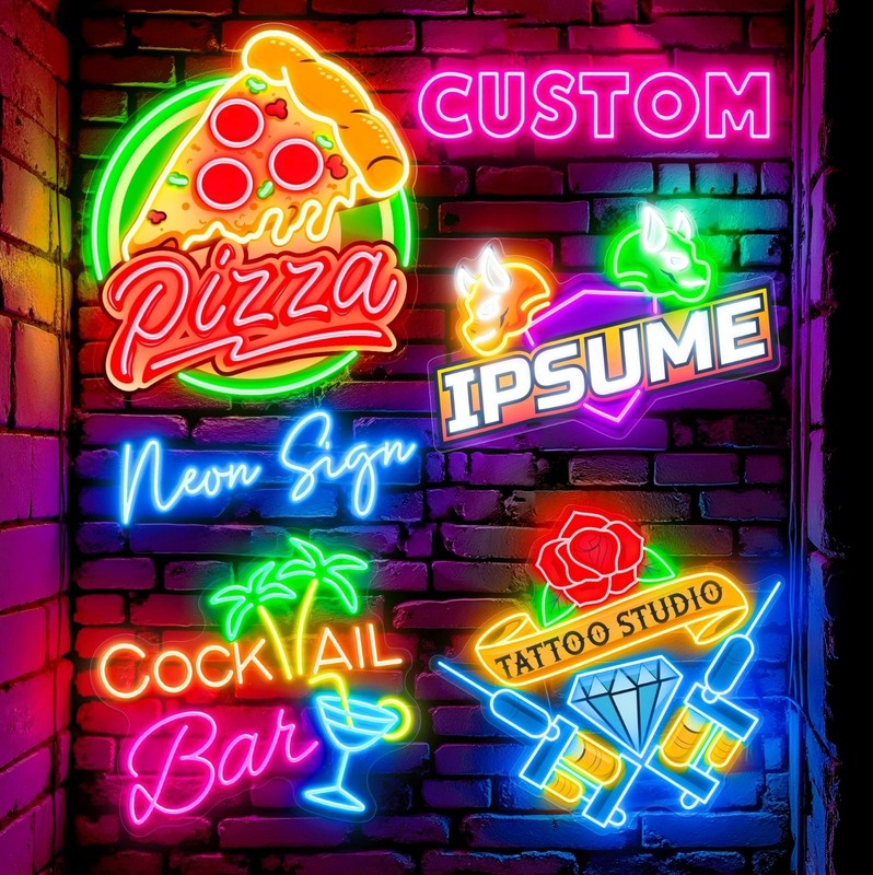 Custom Business Logo LED Neon Sign Personalized Brand Light | Company Sign Decor