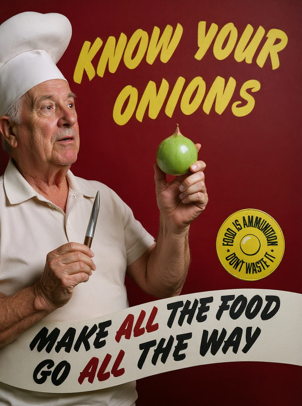 10449.Decoration Poster.Home interior design.Room Wall Art.Know your onions.Chef