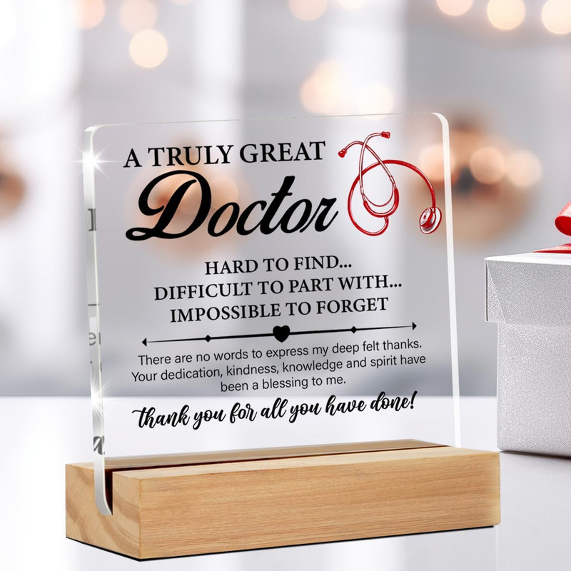 Thank You Doctor Gifts for Women Men, Appreciation Gifts for Doctors, a Truly Gr gallery
