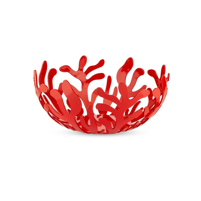 Alessi Mediterraneo 8-1/4-Inch Fruit Holder, Red