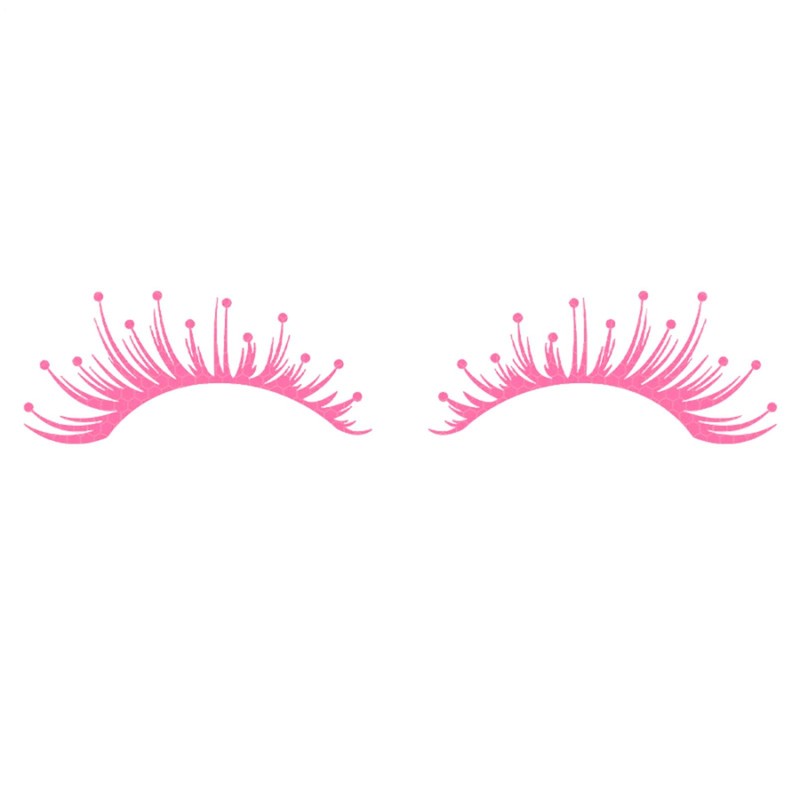 2Pcs Car Headlight Eyelash Stickers Reflective False Eyelashes Sticker Car Decor