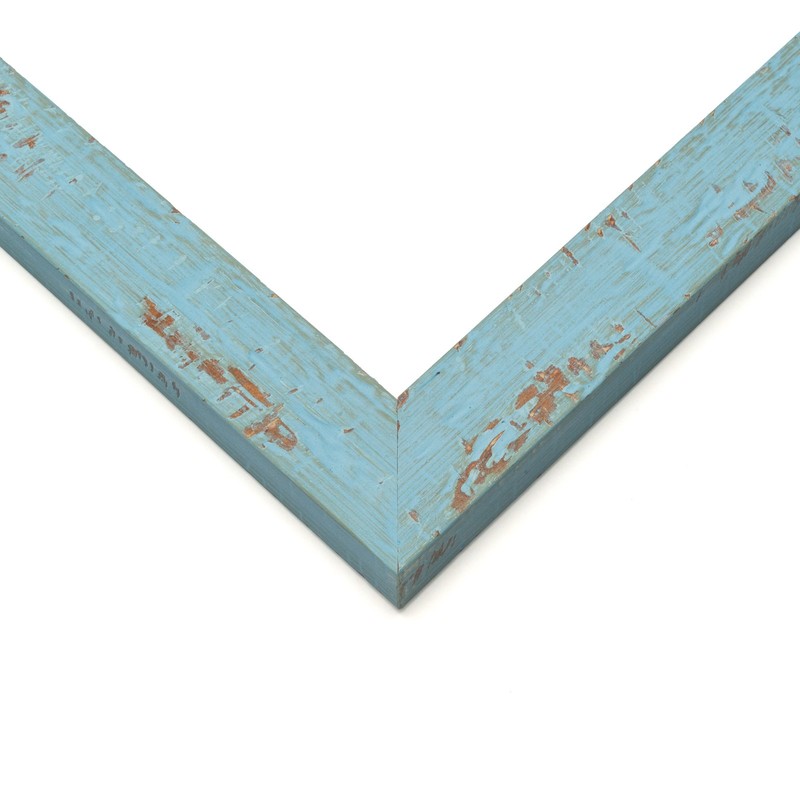 13×15 Frame Blue Solid Wood Picture Frame Width 1.125 Inches | Interior Frame De