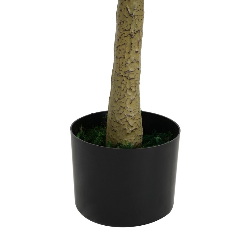 76" Artificial Enkianthus Tree in Pot, Realistic Faux Greenery for Home Decor gallery