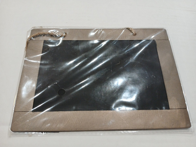 Michaels Metal Framed Chalkboard Hanging Bronze Tone Rustic 7×5 New Sealed NOS