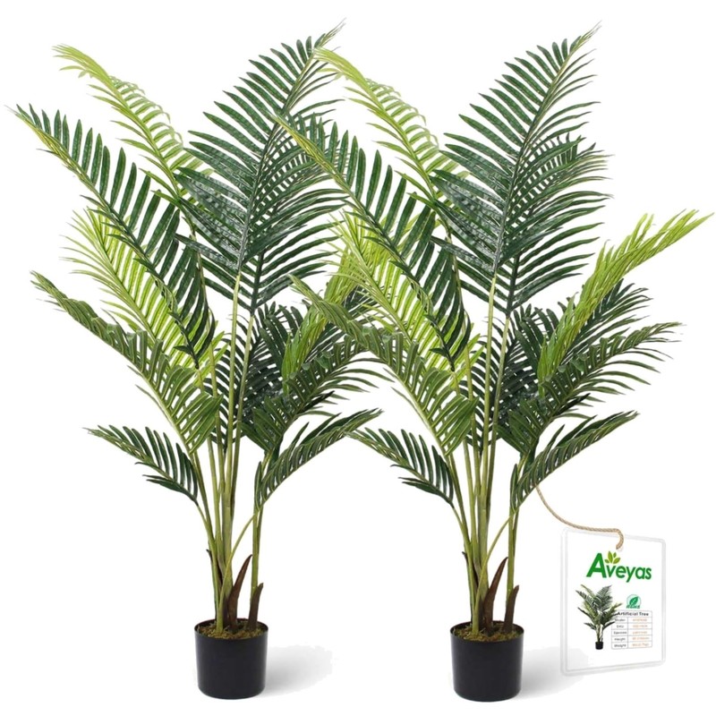 5ft Artificial Palm Tree for Home Decor, 5 Feet Fa