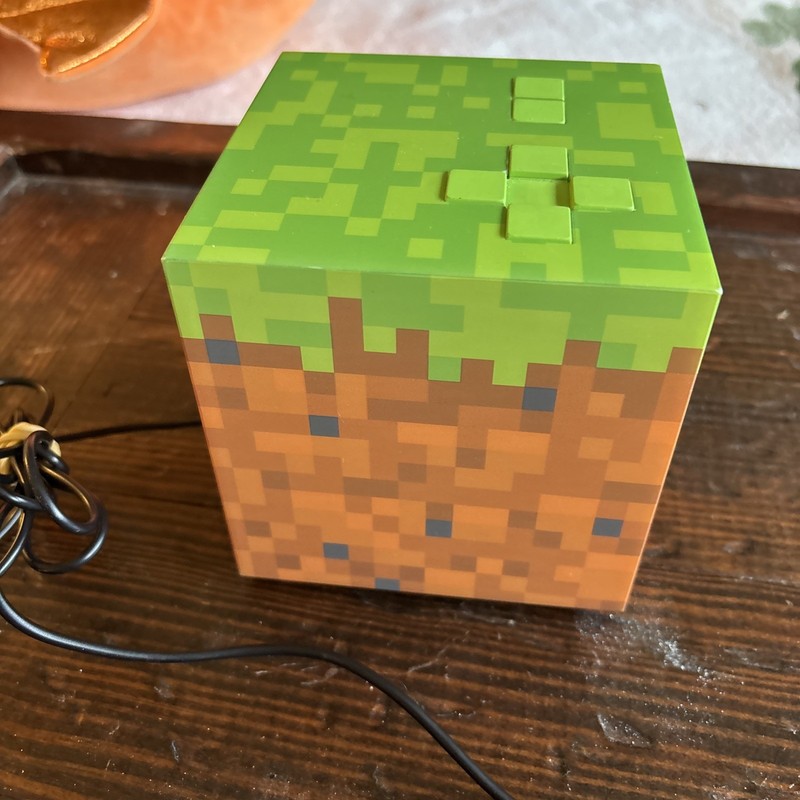 Minecraft Mood Light Alarm Clock Tested Works gallery