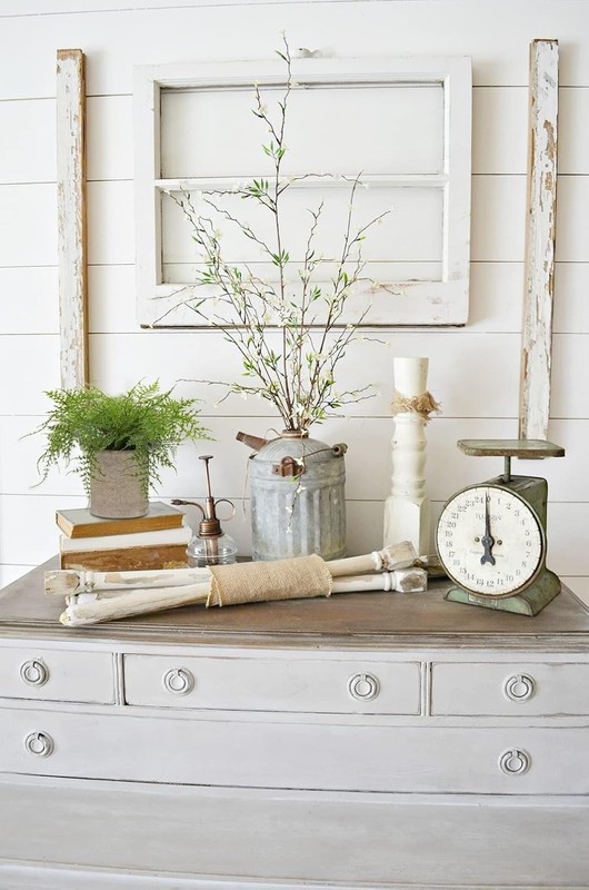 Small Fake Plant Potted Plants Artificial Decor Plastic Asparagus Ferns Plant gallery