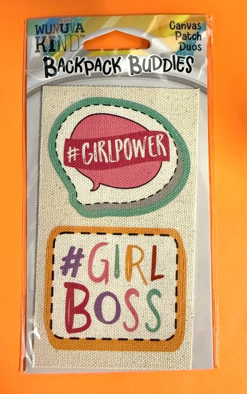GIRL POWER BOSS 2 PACK DIE CUT CANVAS 2.5″ DECALS STICKERS FOR CLOTH FREE SHIP