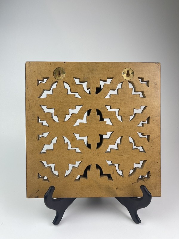 Natural Brown Wash Mándala Wood Wall Decor 12x12” gallery