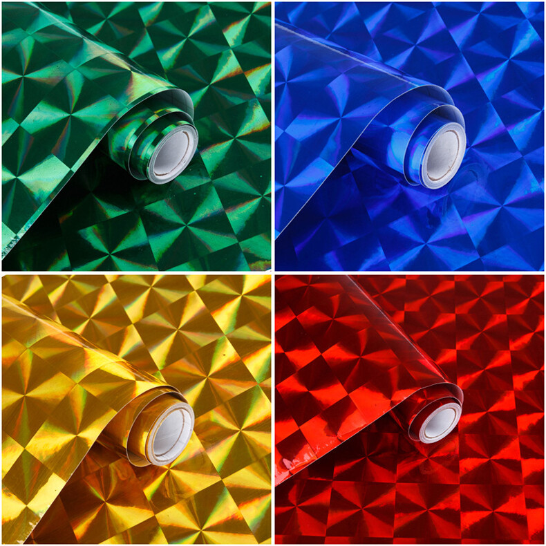 5M Self Adhesive Wallpaper Aluminum Foil Tile Sticker Home Kitchen Oil Proof New gallery