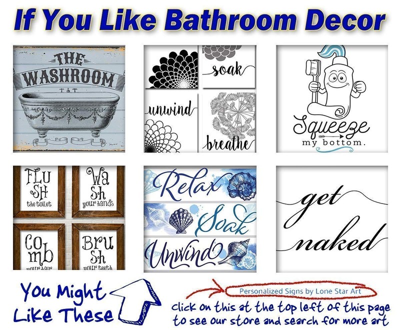Relax Soak Unwind - Modern Bathroom Decor, Beach House 14"L x 11"W gallery