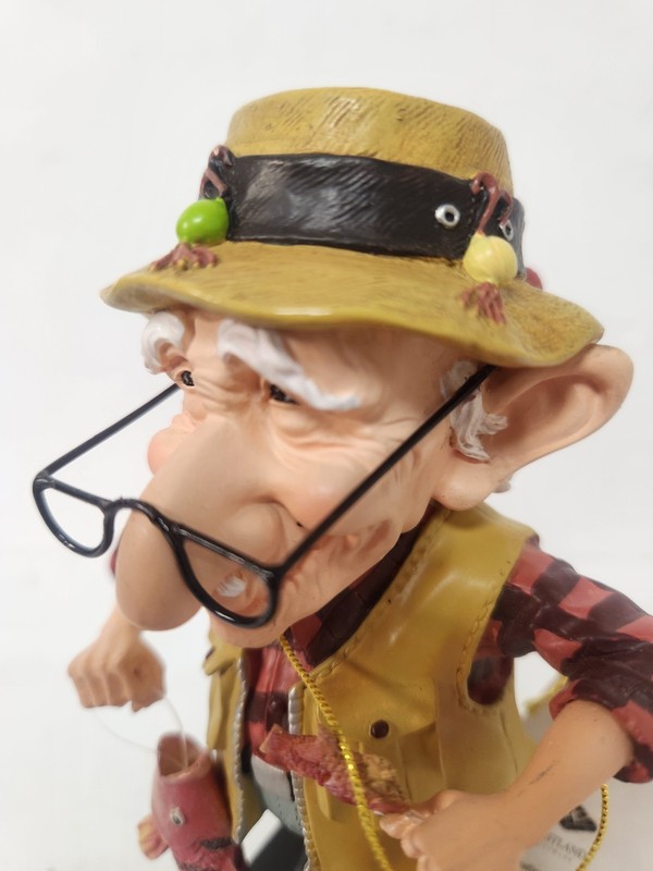 Coots Fisherman Figurine Item No. 12601 Home Decor gallery