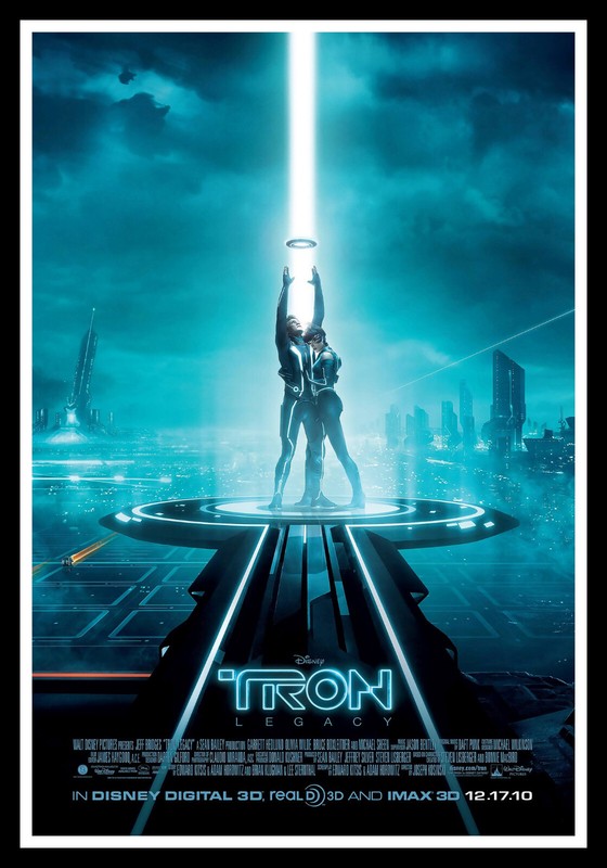 Tron Legacy Movie Poster Print & Unframed Canvas Prints