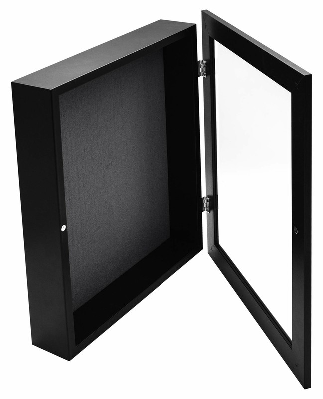 Set of 2 Shadow Box Frame Display Case 2-inch Depth for 11x14 Gift Memento Black gallery