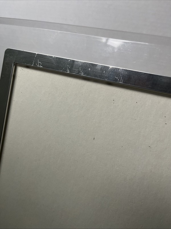 Clear Plastic Metal Outline 8x10 Picture Frame gallery