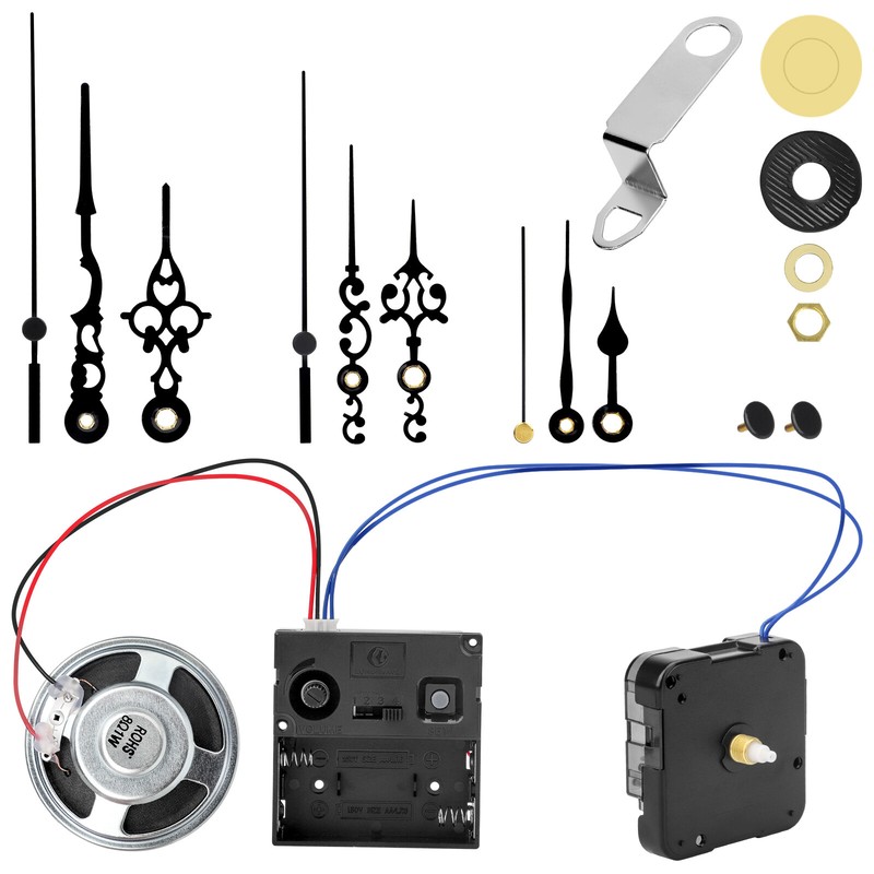 Clock Parts Movement Quartz Mechanism Wall DIY Replacement Repair Tool Hands Kit