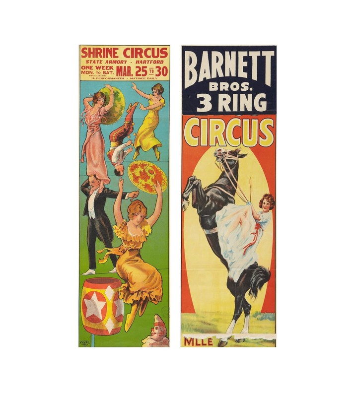 1933 Cole Bros. Circus Prints Circus Poster or Canvas Home Decor Art Print