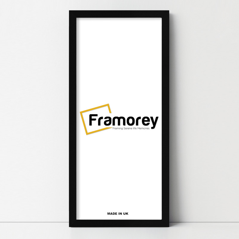 Thin Matt Panoramic Size Photo Frame Poster Frame Black, White, Oak, Walnut