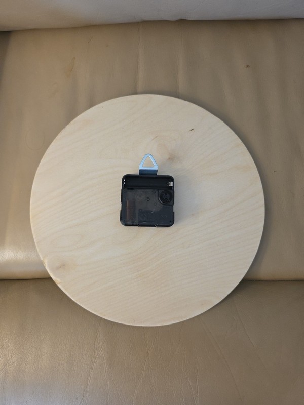 10" WALL CLOCK HAND MADE 1AA BATTERY (not Included) HANGER INCLUDED gallery