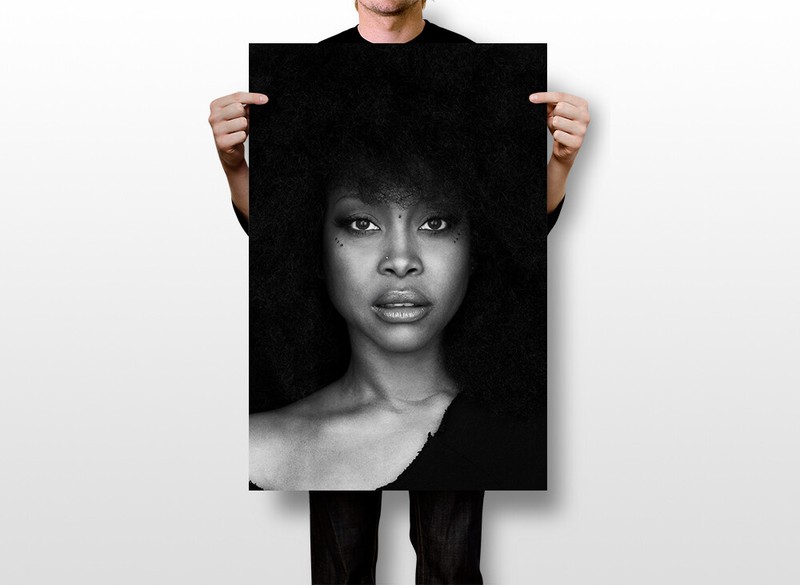 Erykah Badu Singer Queen Of Neo Soul R&B Jazz Musician Wall Art - POSTER 20x30 gallery