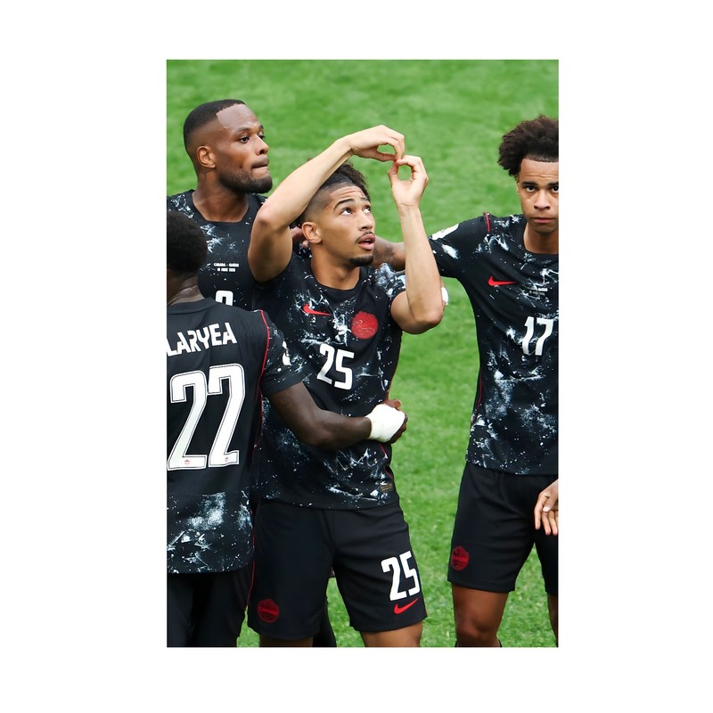 Canada Soccer Saliba Canada Goal Inspired – World Cup 26 Sport – POSTER 20″x30″