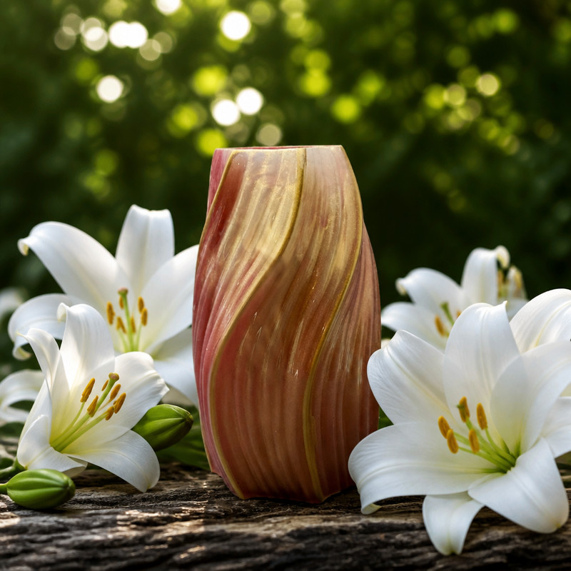 Handmade Resin Vase