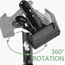 P Studio Heavy Duty Metal Clp Holder with 5/8" Light Stand gallery