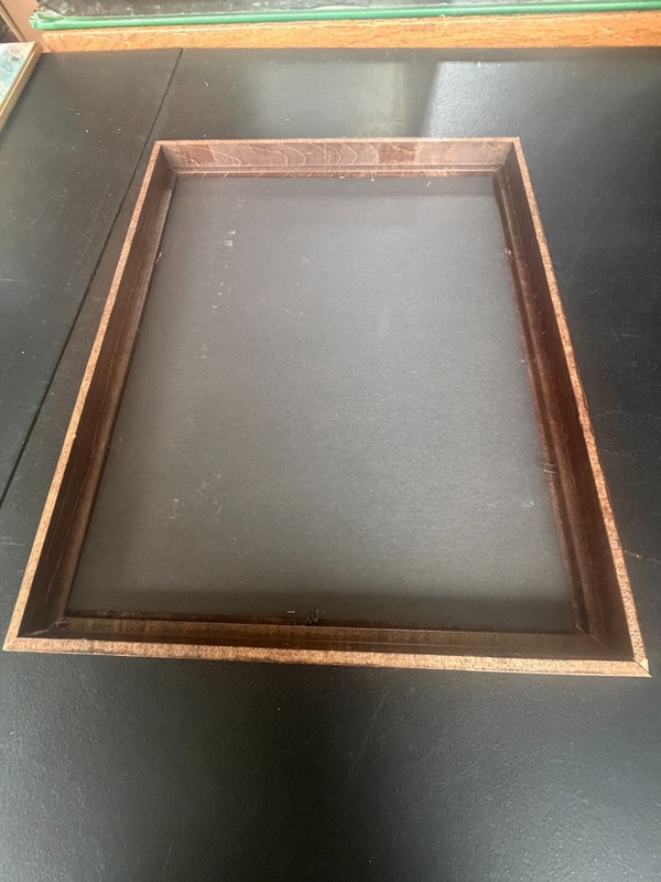 Brown Wooden Picture Frame 12"x15" Holds a 10.5" x 13.5" Picture NO GLASS(MM 101 gallery