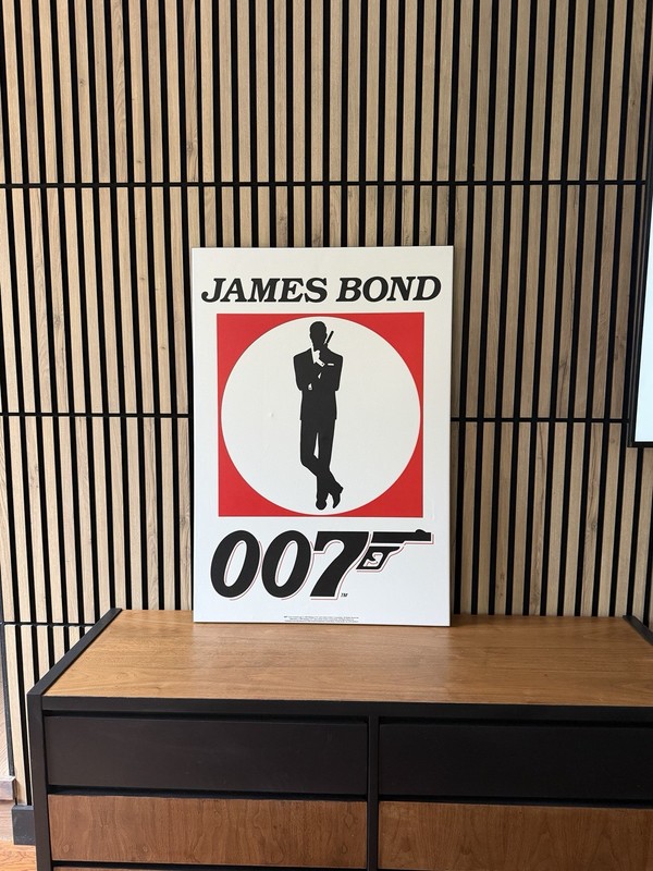 James Bond 007 Large Canvas Wall Art Licensed Movie Poster 38.5”x26.5” gallery