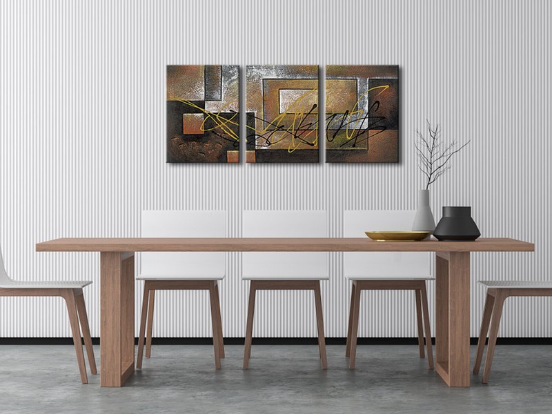 Canvas Painting Picture Modern Landscape Wall Decor Home Frame Hang Set of 3 Art gallery