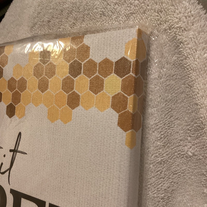 Special Moments “Let It Bee” Wall Art NIP 8-1/2” X 8-/1/2” gallery
