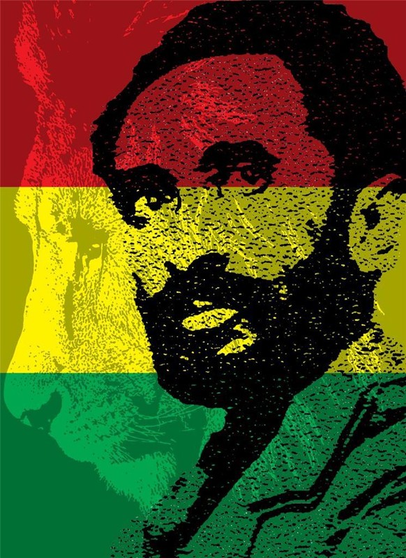 HAILE SELASSIE GLOSSY POSTER PICTURE PHOTO lion solomon rastafari africa 1178