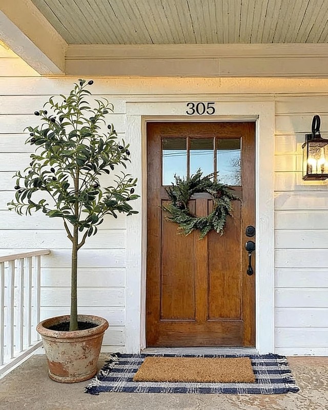 2Pcs 5Ft Artificial Olive Tree Realistic Adjustable Branches Planter Home Office gallery