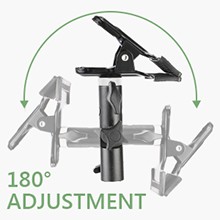 P Studio Heavy Duty Metal Clp Holder with 5/8" Light Stand gallery