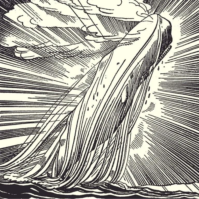 Moby Dick by Rockwell Kent – 1930 Literary Maritime Illustration Print