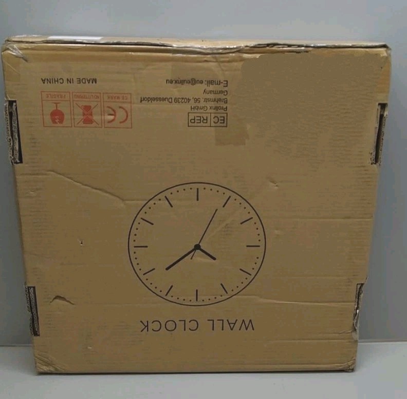 23 Inch Real Moving Gear Wall Clock, Steampunk Wooden Large Wall Clo... gallery