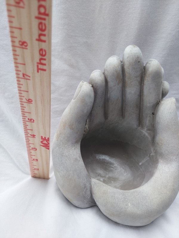 Hand,Coin/ Key Holder. Candle Holder. Conversation Piece. gallery