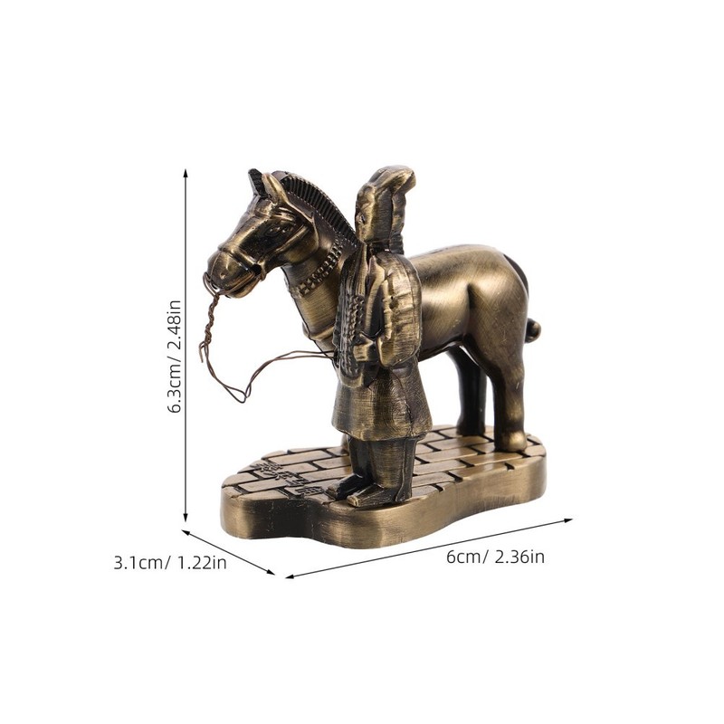 Retro Terracotta Warriors and Horses Ornaments Chinese Desktop Small gallery