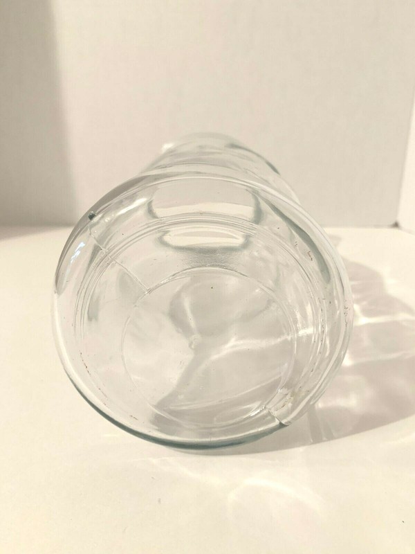 Tall Thick Durable Hour Glass Shape Design Clear Lead Glass Flower/ Floral Vase gallery