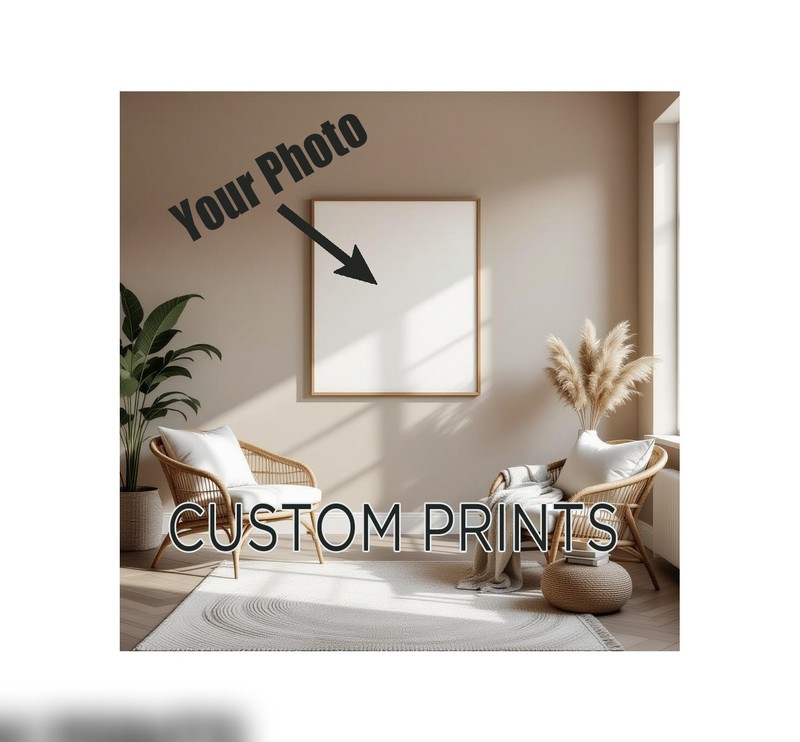 Custom Canvas Print from Photo – Personalized Wall Art Decor – Any Size/Image