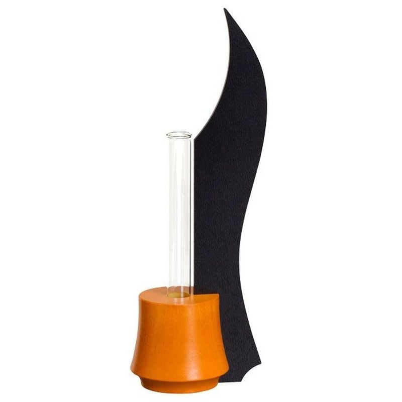 Table Decoration Table Vase Anthracite Orange Bxhxt 3 1/2×9 13/16×2 5/8in New