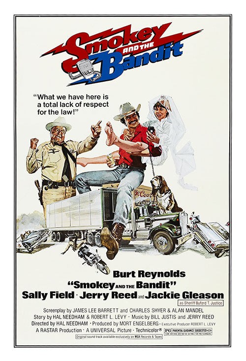 Smokey And The Bandit 24×36″ Movie Poster | Licensed | New | Burt Reynolds