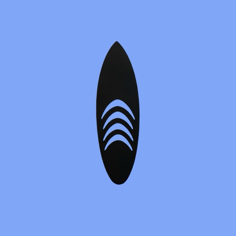 Surfboard Vinyl Decal for car Windows Laptops Decorate Any Smooth Surface# 3 gallery