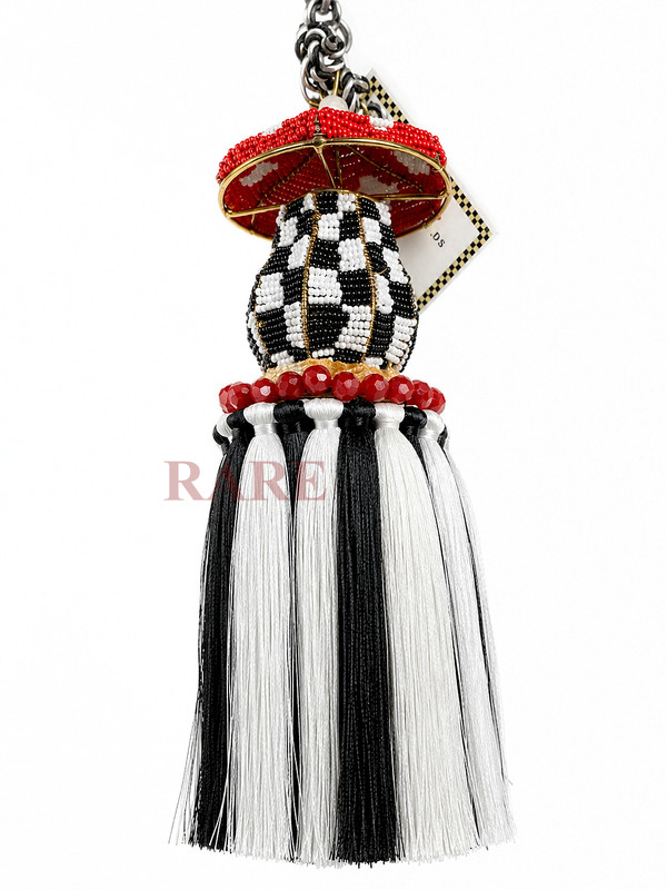MacKenzie-Childs Toadstool Beaded Tassel Brand New gallery