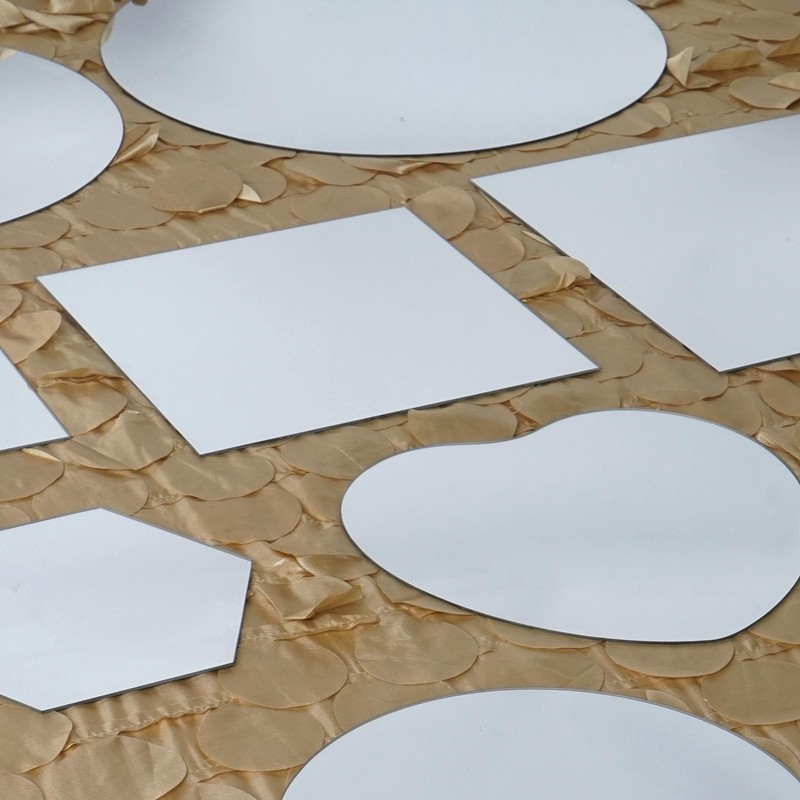 24 pcs 10" Round MIRRORS Wedding Party Reception Wholesale CENTERPIECES Supplies gallery