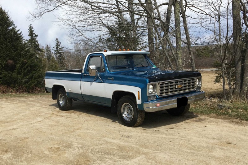1976 Chevrolet C10 Spirit of 76 | 24×36 inch POSTER | classic pickup