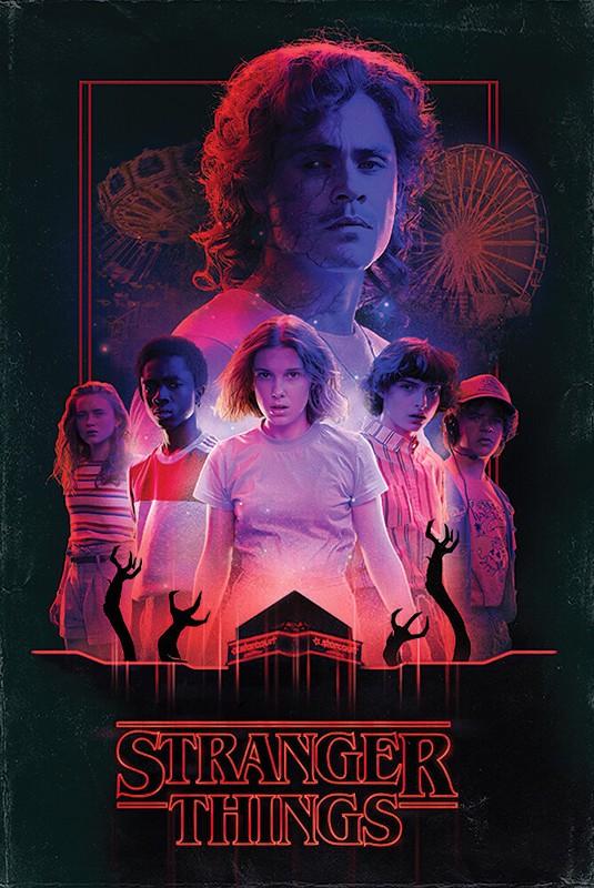 Stranger Things – TV Show Poster (Horror) (Size 24″ X 36″)