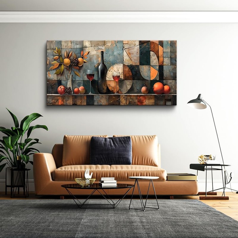 Wall Art For Kitchen Wall Decor For Living Room Dining Room Decorations Wine ... gallery