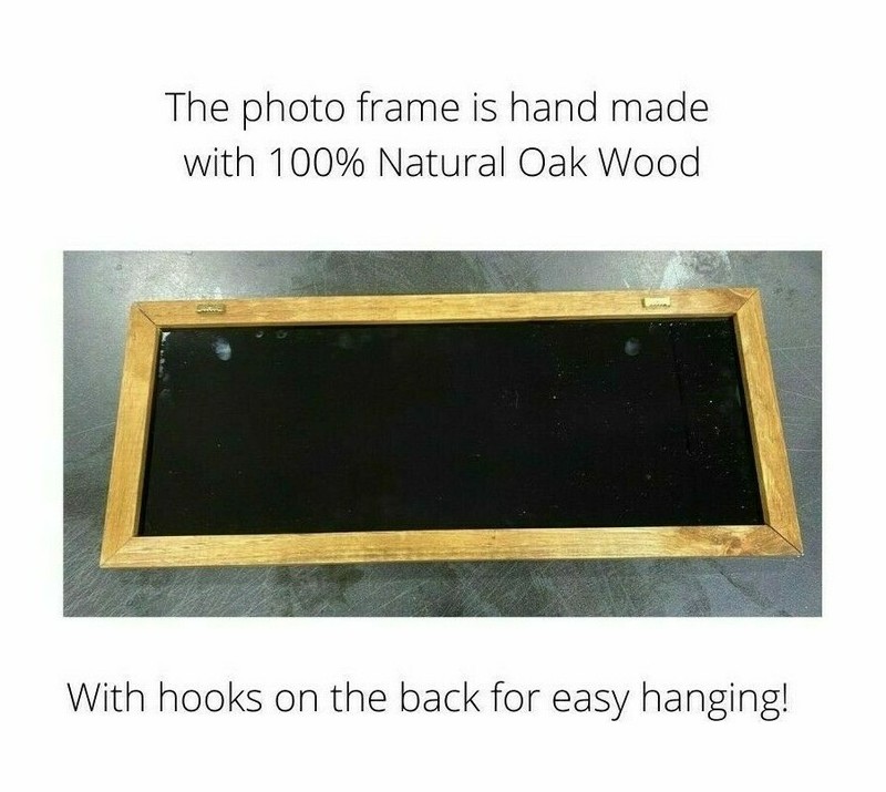 Personalized Wood Frame Tiles Design Your Photos & Names Wall Hanging Wall Decor gallery